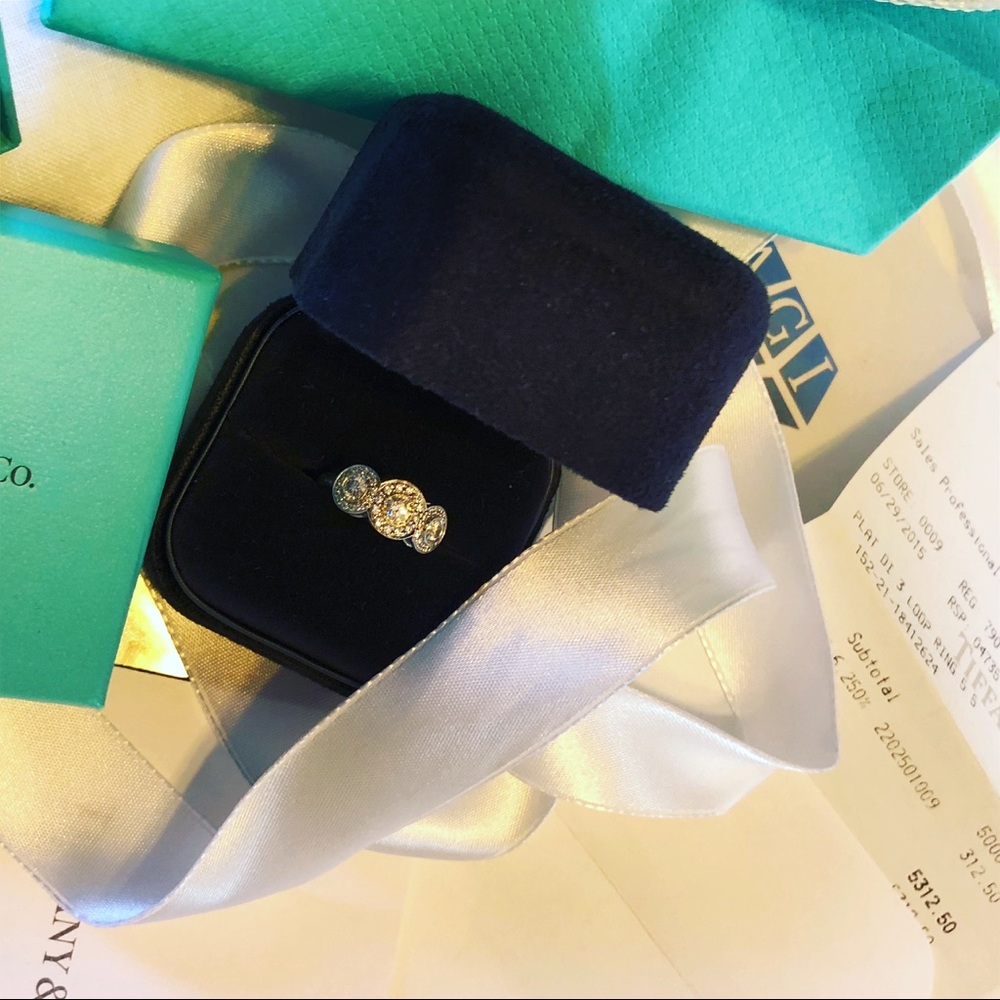 Tiffany Circlet Diamond Ring + receipt & more!